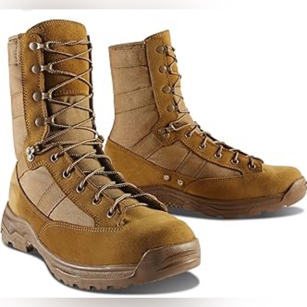 Danner Reckoning 8" R851 Coyote Tactical Boots, Men 12 EE Wide Made In USA 5991